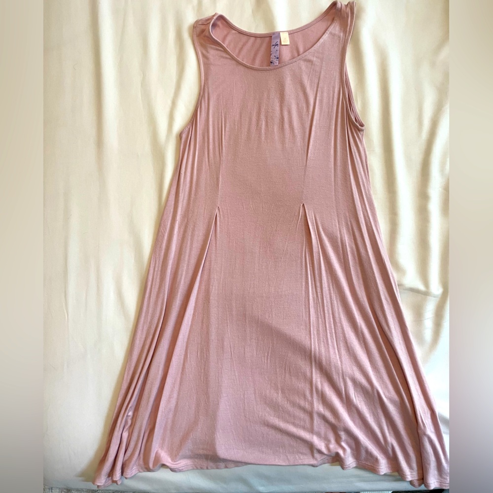 Pink Lily; pink summer dress
